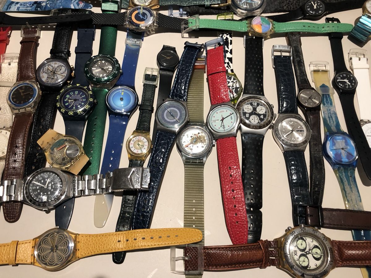 Swatch Uhren: 103 x SWATCH - alles dabei – Gebraucht aus Lufingen von Rac0 4