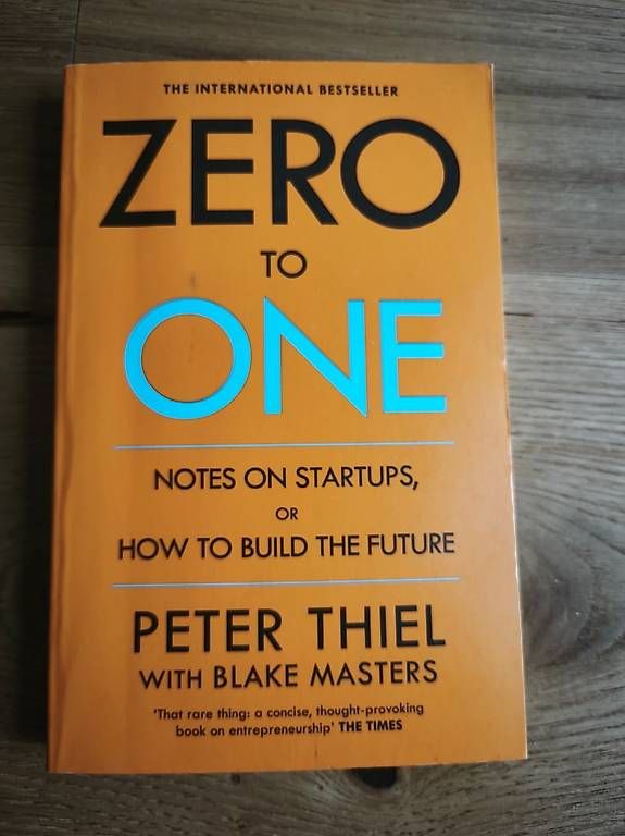 Libri:  Zero to One  Notes on Startups, or How to Build the Future – Usato da Zürich venduto da inf_7x5l