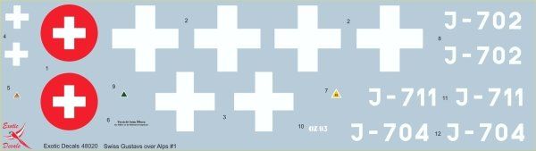 Schweizer Armee Kit di modellismo & Modellini statici: Decals Messerschmitt Bf 109 G-6 "Swiss" 1/48 – Nuovo e nell'imballaggio originale da Bözen venduto da jackieoh 1
