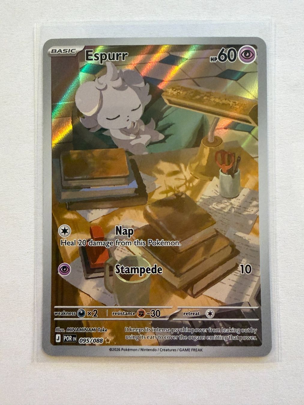 Pokémon Carte collezionabili: Pokemon Espurr 095/088 Perfect Order EN – Nuovo (secondo la descrizione) da Weingarten-Kalthäusern venduto da McGmavlo