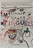 TINGUELY EXPO MUSEUM HANNOVER 1972 - Original Plakat