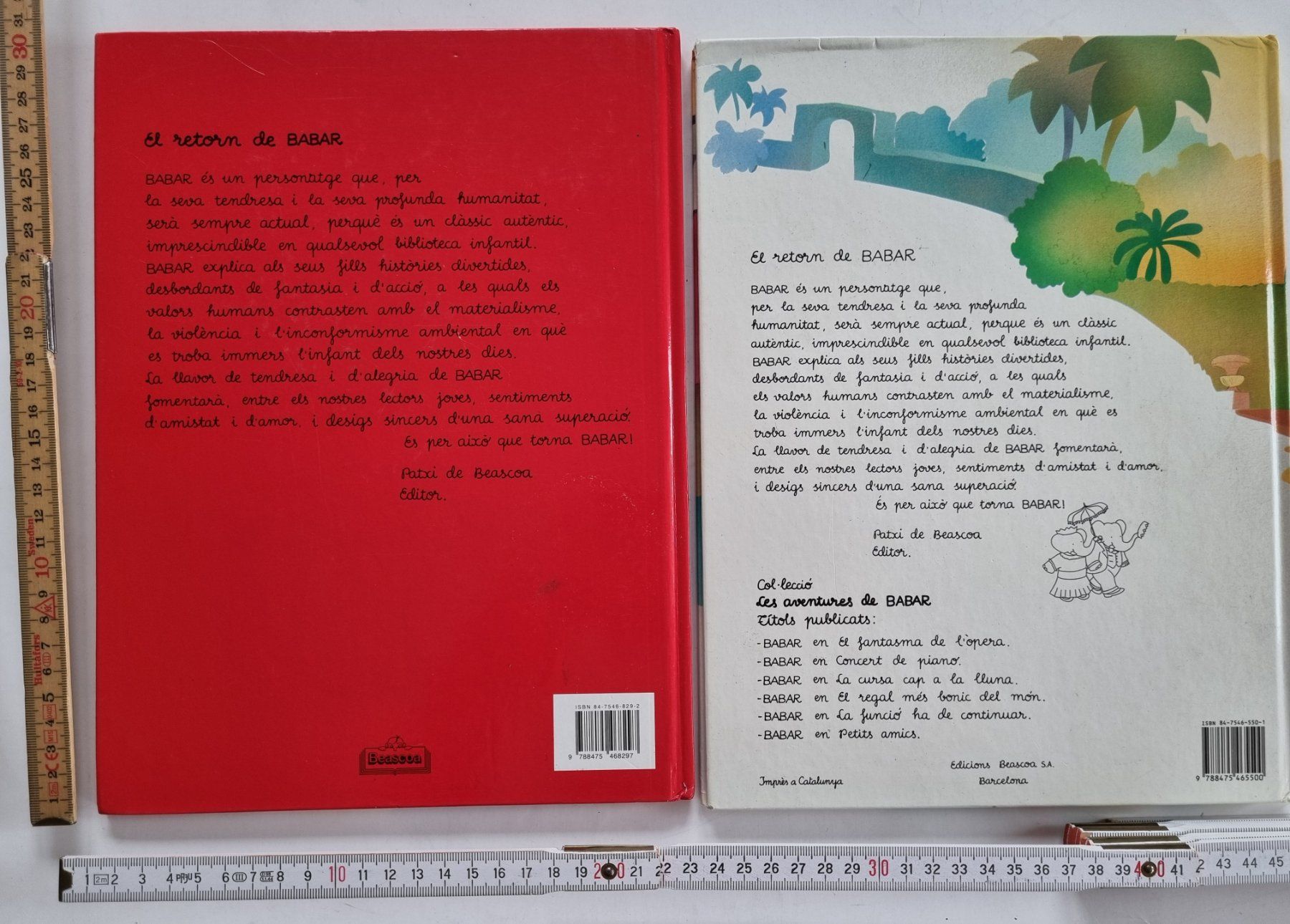 Libri: 2 Babar Bücher, primeres paraules u. petits amics Spanisch – Usato da Opfikon venduto da Diversamente 1