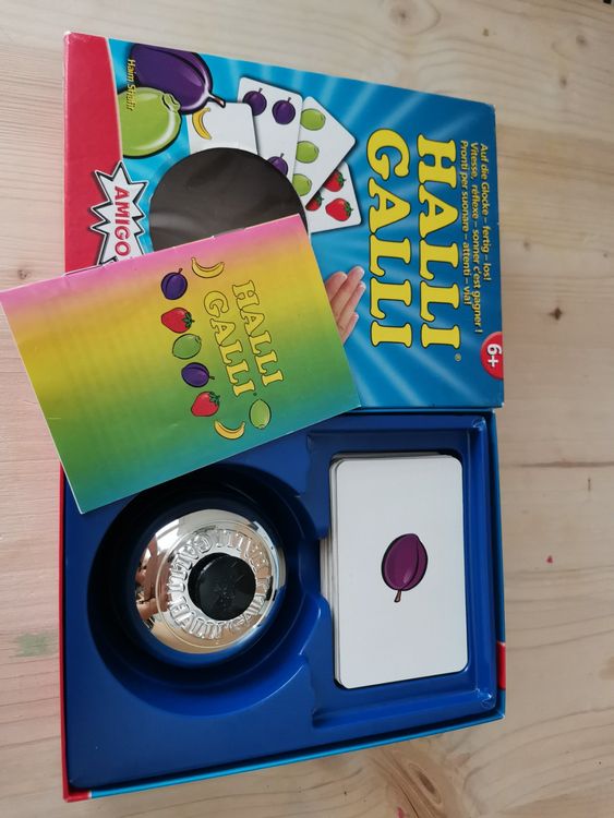Kinder Spiel Halli Galli mit Glocke ab 6 Jahren | Kaufen auf Ricardo