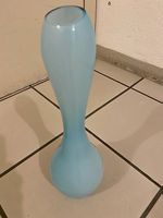 Vase bleu opale