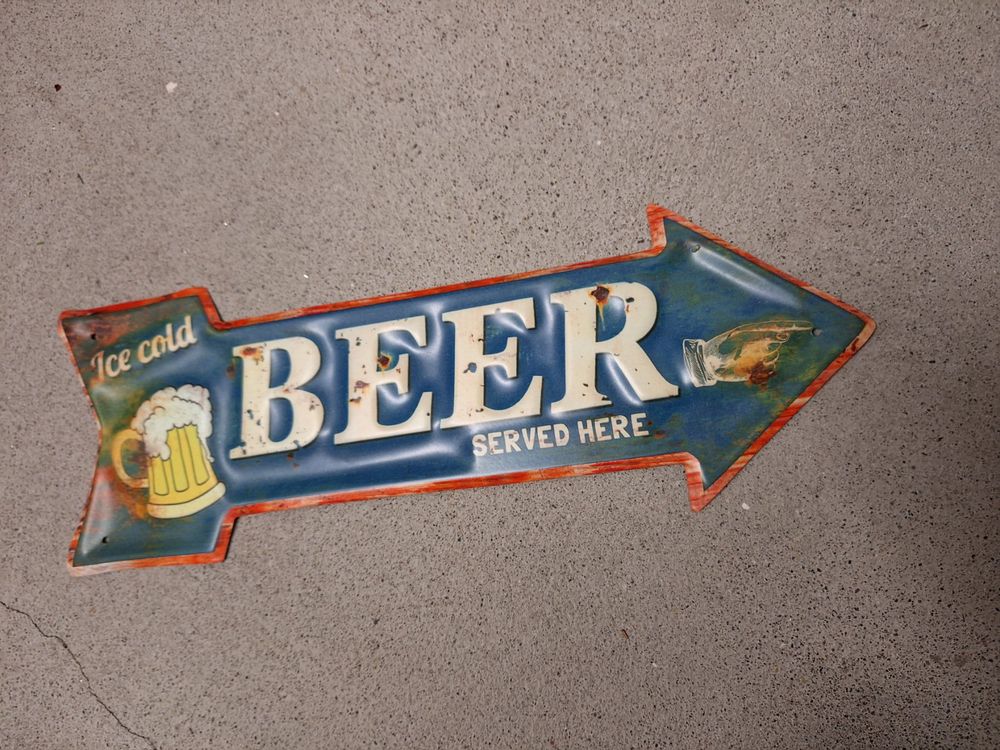 Insegne: Bierzeit - Blechschild – Nuovo (secondo la descrizione) da Brugg AG venduto da bacbac5757 1