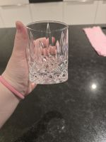 Kristallglas Tumbler geschliffen guter Zustand