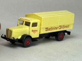 GB1-  Wiking Büssing 8000 Pritschen LKW Warsteiner