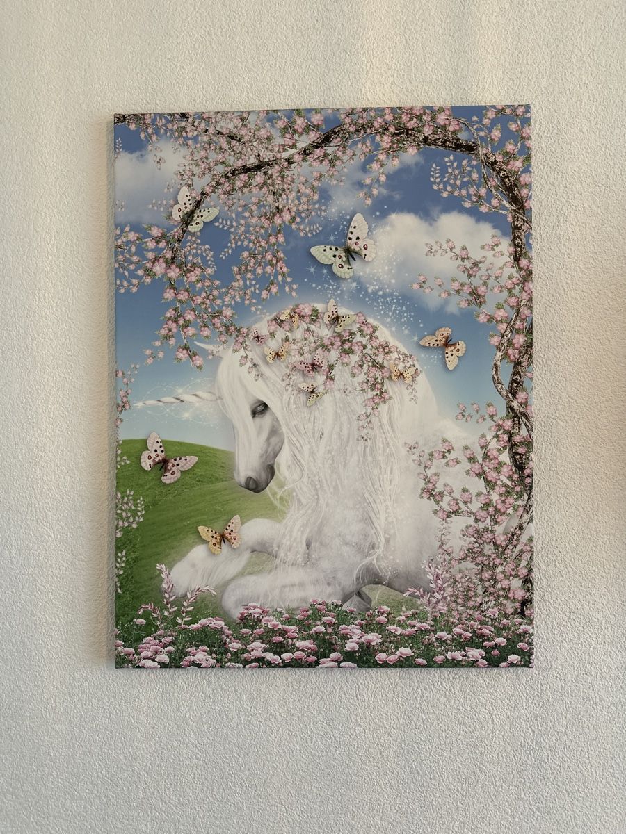 Foto & Immagini: Bild Kinderbild Kinderzimmer Einhorn – Usato da Horw venduto da claurue78