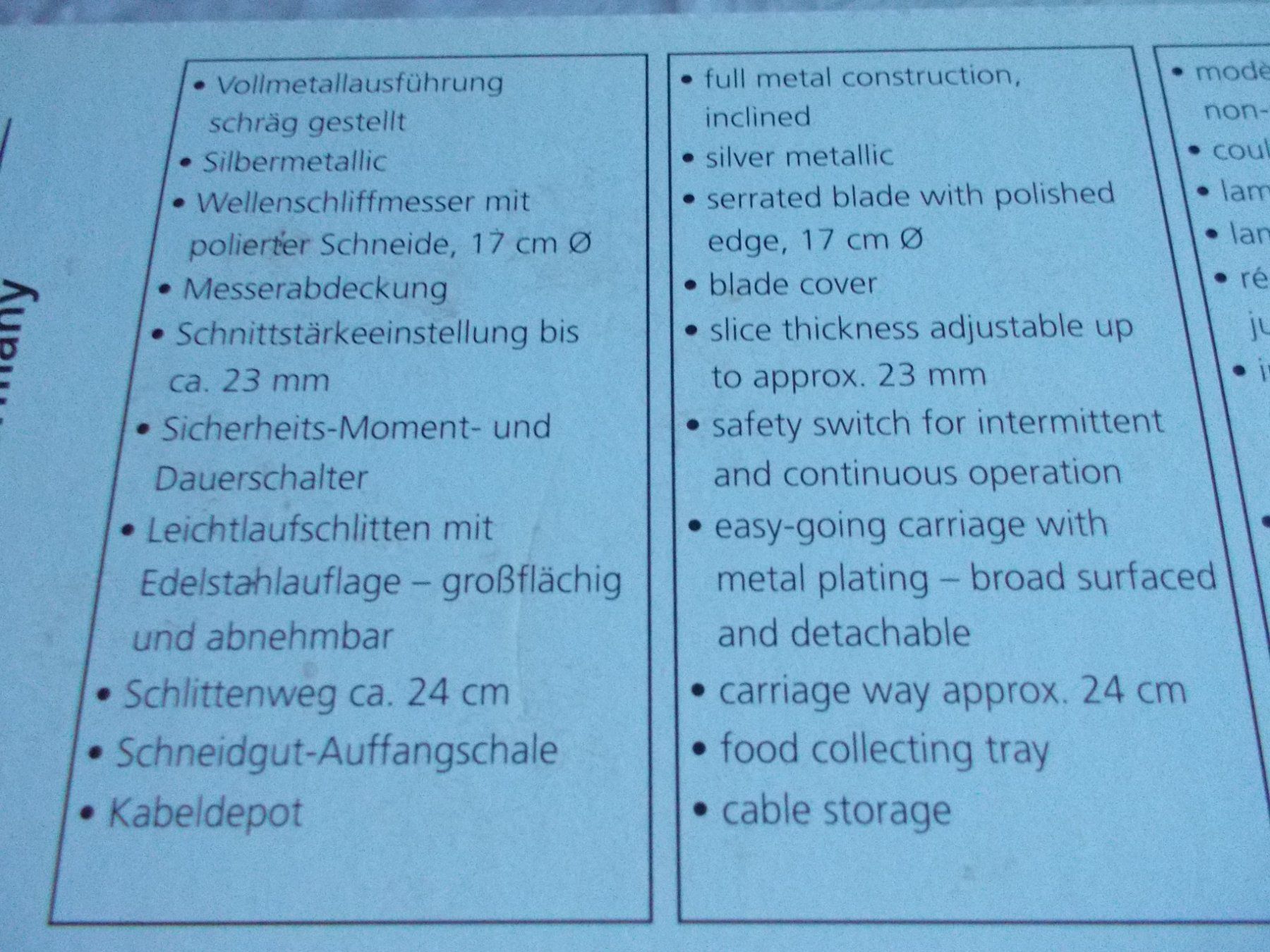 Küchengeräte: Multischneider Solida 4 von Ritter in OVP – Neu (gemäss Beschreibung) aus Weinfelden von Simalaia 5