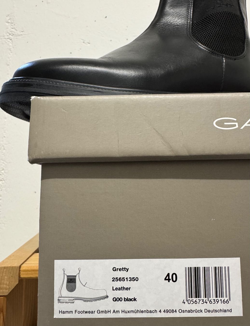 Scarpe da uomo: SCHNÄPPCHEN!!!!!!! GANT Chelsea Stiefeletten 40 Old Money – Usato da Dielsdorf venduto da nicolicious 3