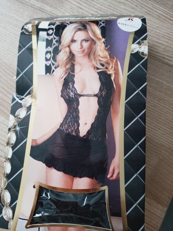 Lingerie Negligé aus Spitze, Grösse S/M Neuwertig