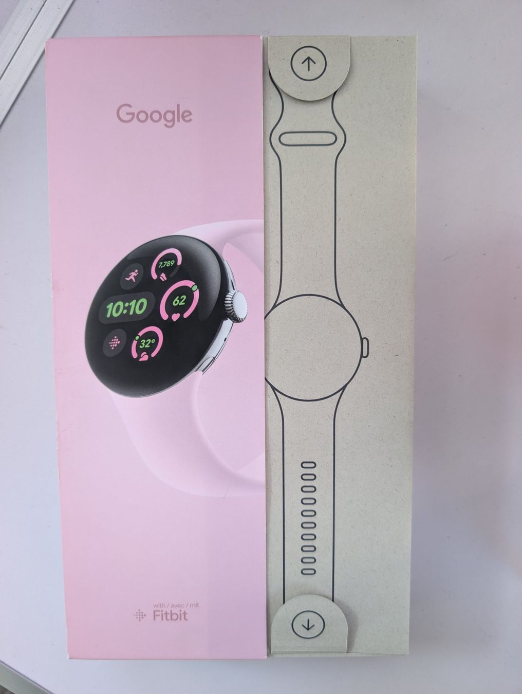 Google Smartwatch: Google Pixel Watch mit Fitbit, wie neu – Gebraucht aus Nottwil von andrearoeoesli 2