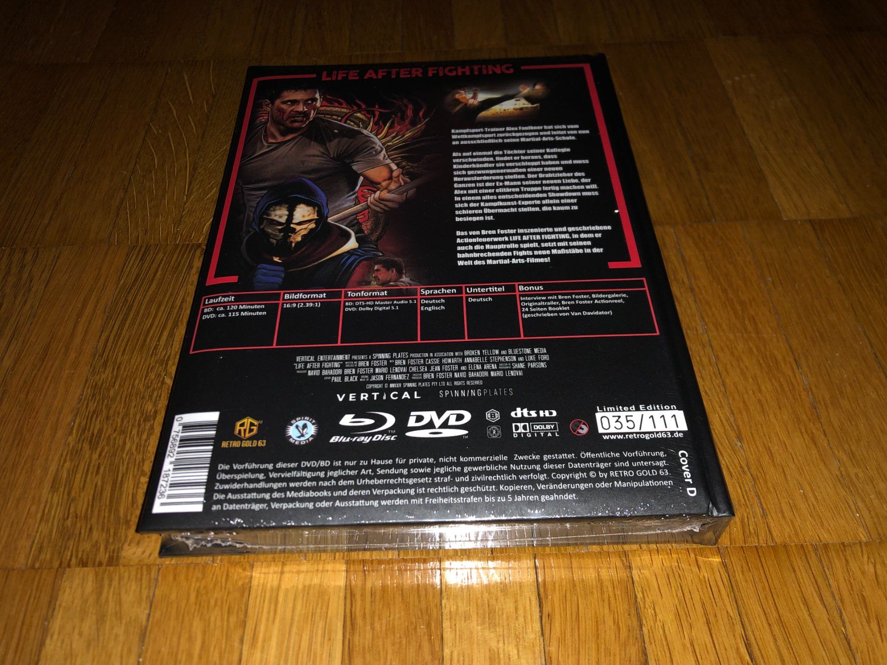 Tutti i DVDs: Life After Fighting - MEDIABOOK - D - UNCUT – Nuovo e nell'imballaggio originale da Basel venduto da havsok 1