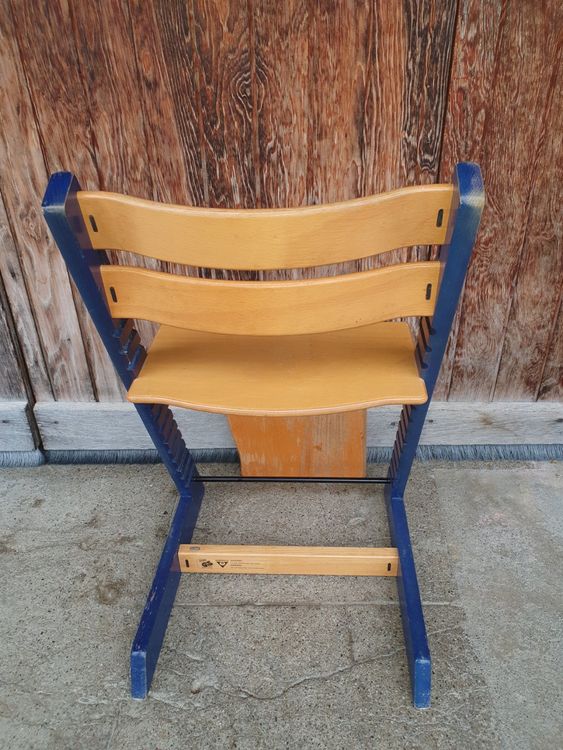 Stokke Tripp Trapp natur / blau,altes Modell Acheter sur Ricardo