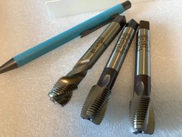 3 Gewindebohrer für M16 x 1.5 Feingewinde, Neu NORIS Germany