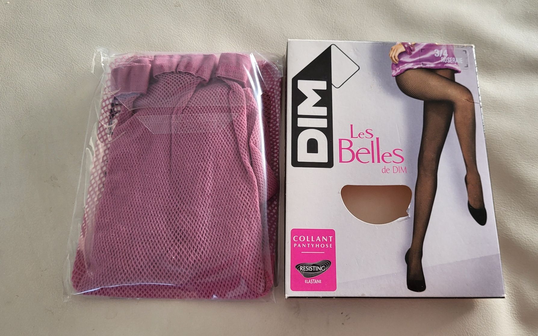 Dim Strümpfe & Strumpfhosen: DIM Collant Roseraie 3/4 Netzstrumpfhose neu – Neu und originalverpackt aus Schindellegi von Maidli8834 2