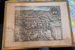 Matthäus Merian (1593-1650) - Kupferstich - Stadt Zürich