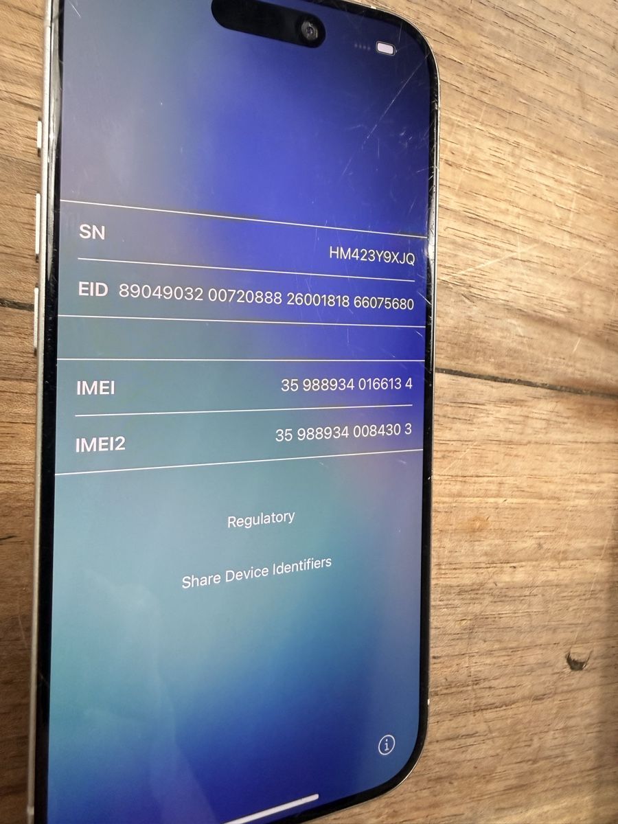 Apple Portables: iPhone 15Pro 128GB weiss – D'occasion à Zürich par Moreandmore 8