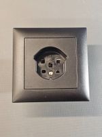 UP-Steckdose T25  Feller EdizioDue  Schwarz