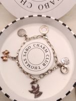 THOMAS SABO 925er Silber Armband mit Silber Elemente Top