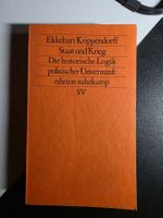 Ekkehart Krippendorff - Staat und Krieg - Suhrkamp 1985