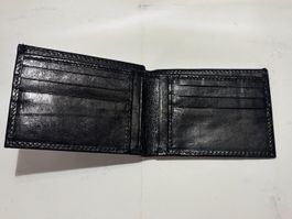 Schwarzes Portemonnaie / Kartenetui - ideal für Geschenk