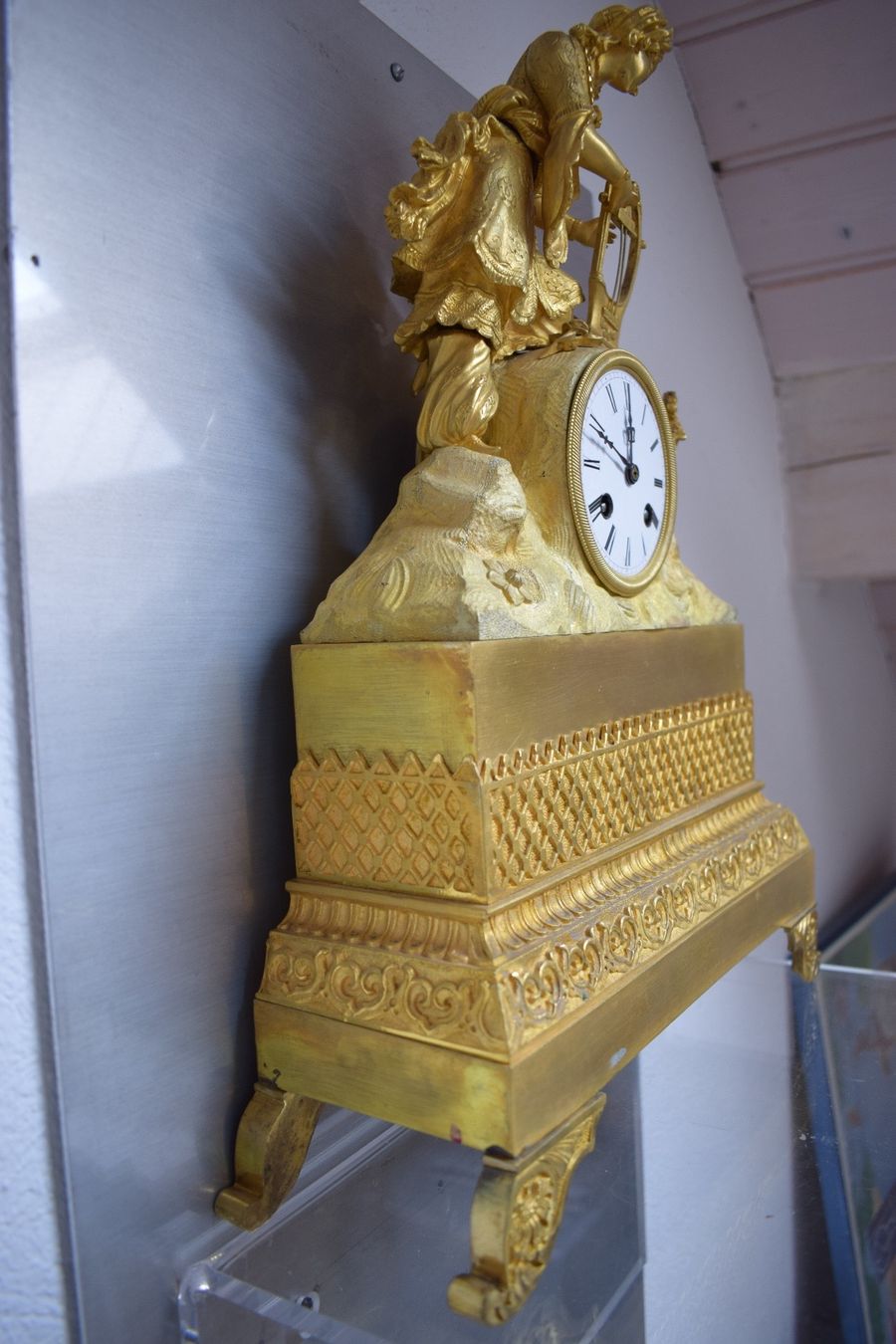 Orologi da terra & Orologi da parete: Pendule de cheminée-Kaminuhr – Usato da St-Légier-Chiésaz venduto da Antichorloge 2