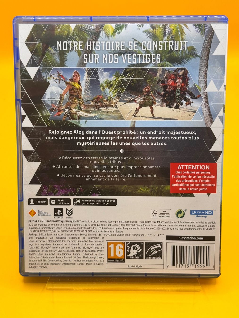 Sony Giochi: Horizon Forbidden West PS5 - FR Version – Usato da Oberwil b. Zug venduto da silver2024 1