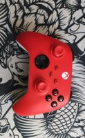 Manette Xbox Series X rouge, très peu servie, pas de drift