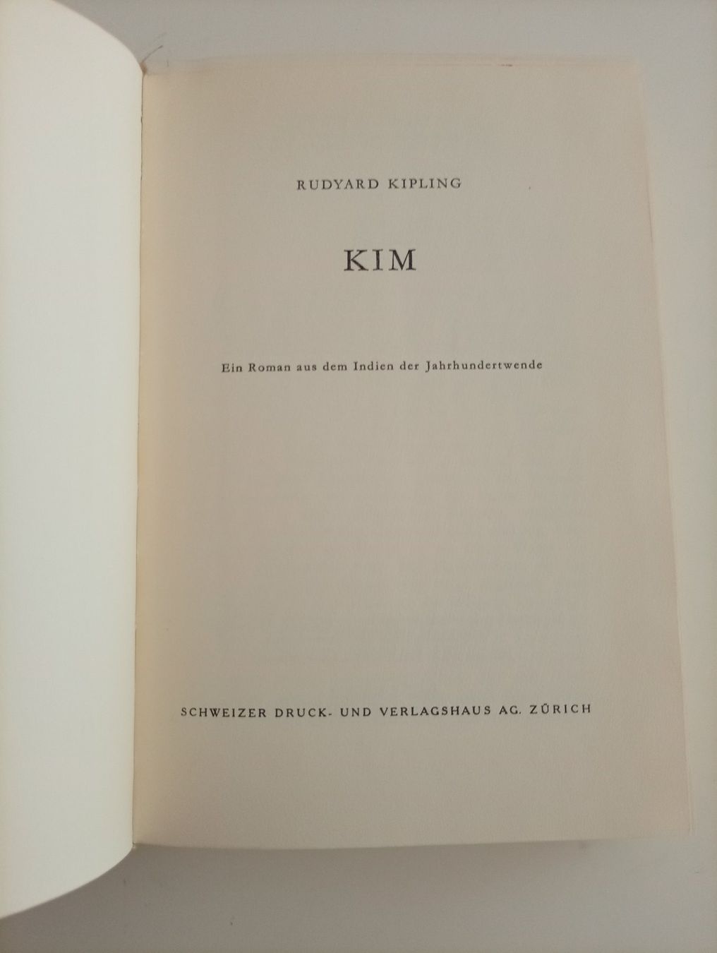 Bücher: Kim, Rudyard Kipling, 1946 – Gebraucht aus Locarno von edn.vintage 5