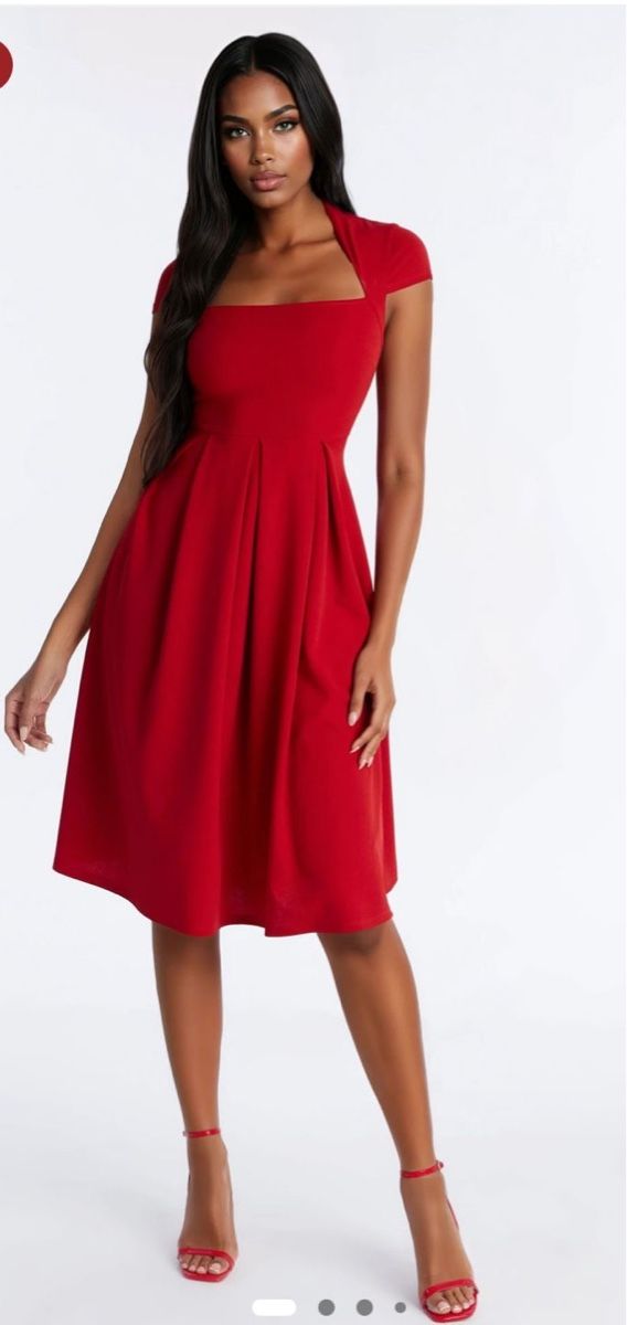 Vestiti: Rotes Kleid – Nuovo (secondo la descrizione) da Liebefeld venduto da ah_1