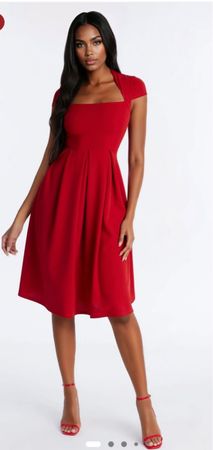 Rotes Kleid