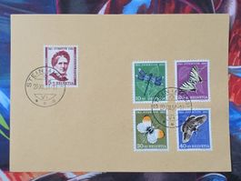 CL33 Document + Timbre Suisse 1951