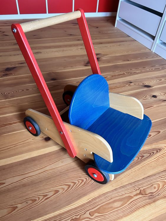 Puppen Buggy HABA Puppenwagen Lauflernwagen 'Sommerwiese'  Kinderwagen Fr  Puppen, NEU