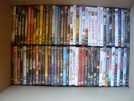 Grosse DVD Sammlung ab Fr. 1.- ganzer Zügelkarton 220 Stück