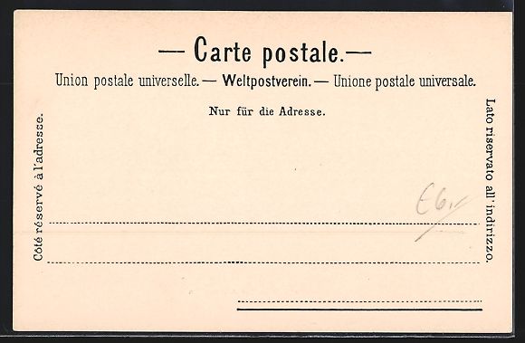 Cartoline postali: AK Genève, Rue des Allemands – Usato da Berlin venduto da bartko-reher 1