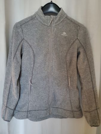 Fleecejacke Quechua Gr.S grau