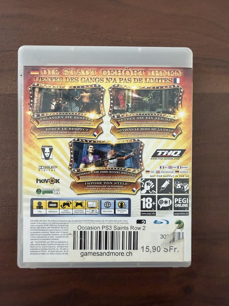 Sony Giochi: Saints Row 2 für PS3 – Usato da Thunstetten venduto da Virus_33 2