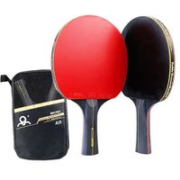 ✅ NEU 2x Ping Pong Schläger mit Tasche