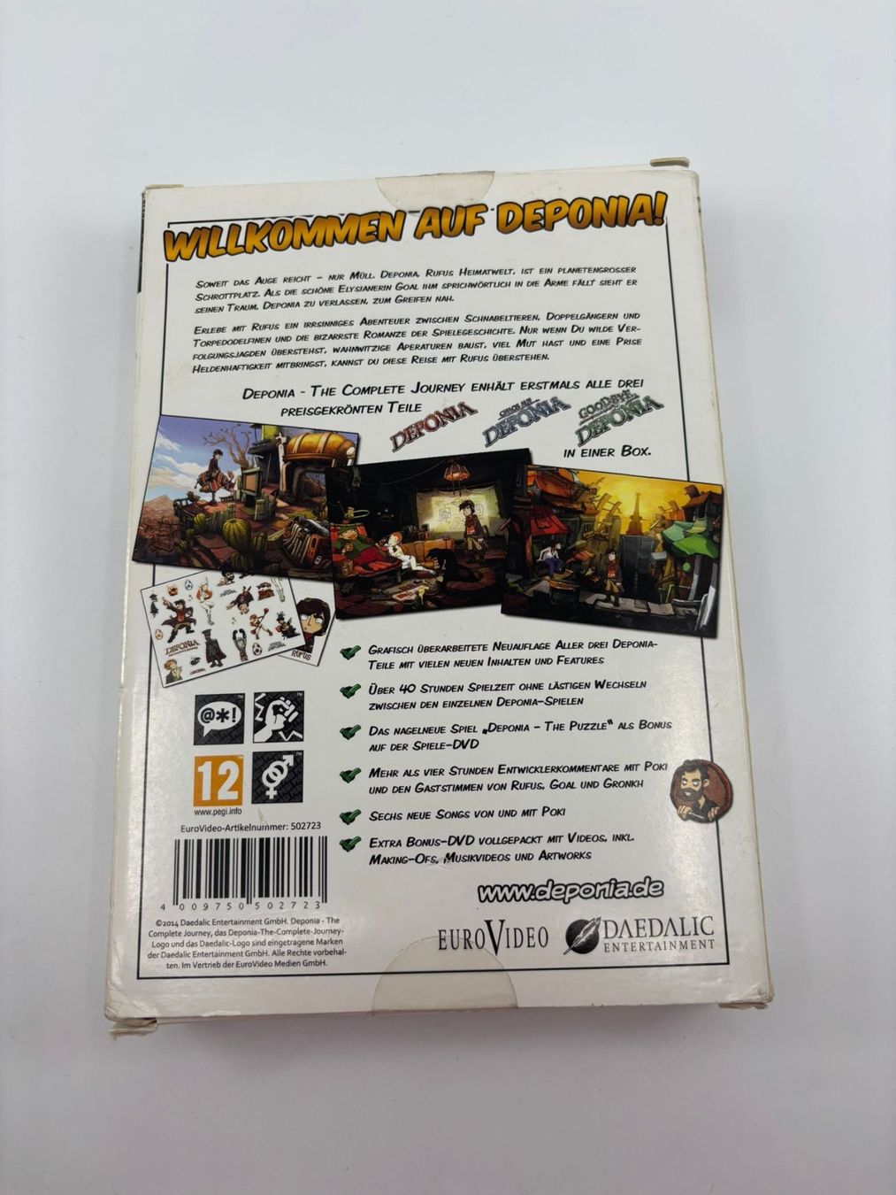 Spiele: Deponia - The Complete Journey (PC) – Gebraucht aus Herisau von Seyashop1 1