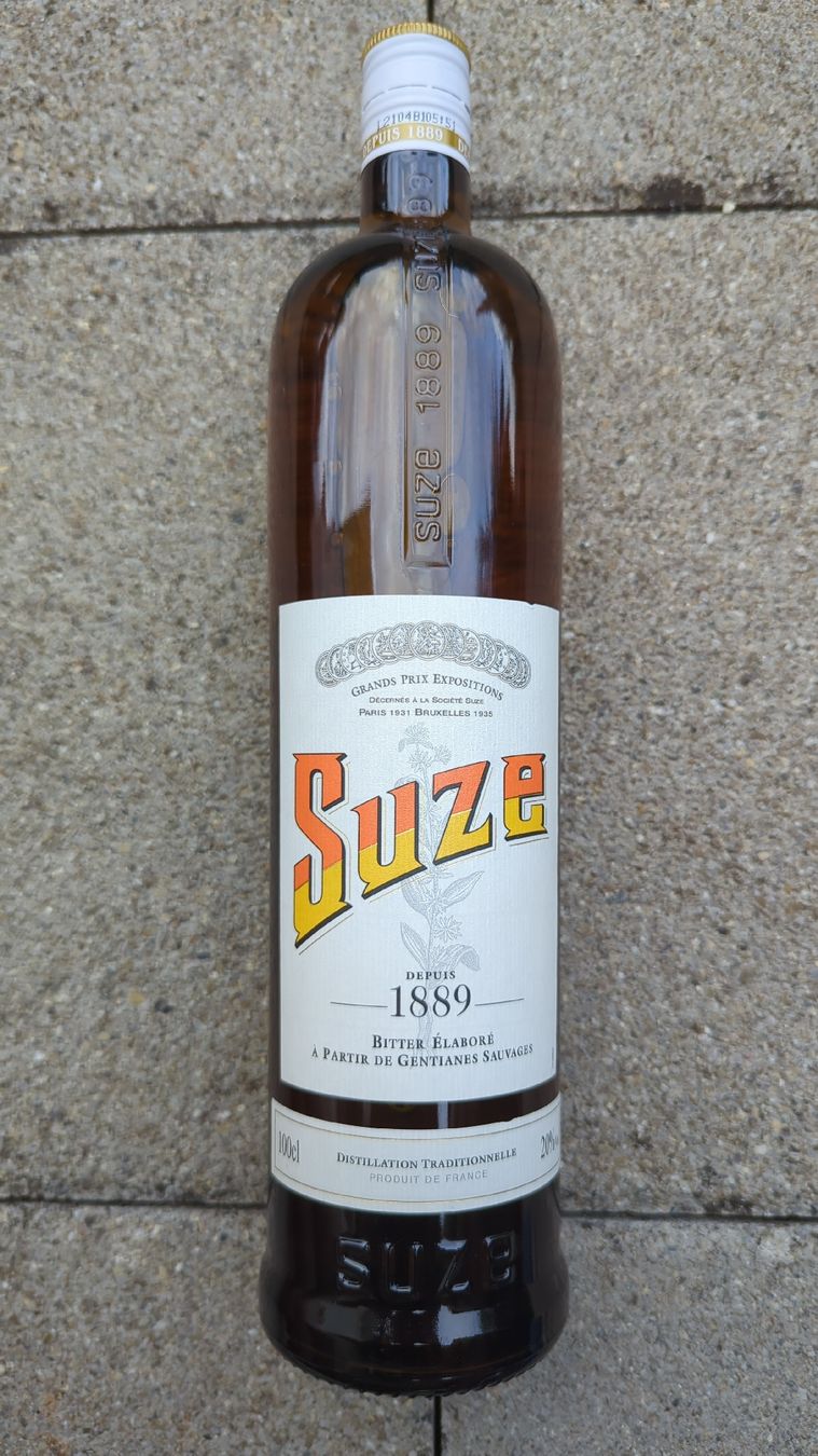 Bevande alcoliche: Suze Apéro Bitter, 1 Liter – Nuovo e nell'imballaggio originale da Lyss venduto da 3250er