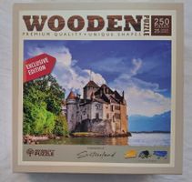Holzpuzzle Schloss Chillon, 250 Teile, Exklusive Edition