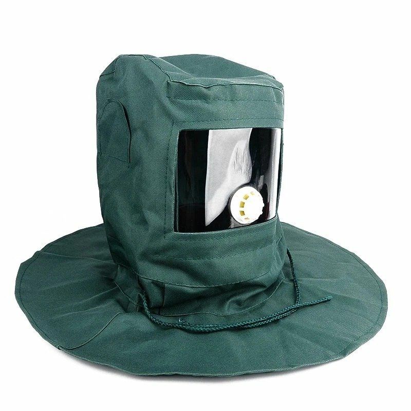 Protezione per viso e udito: Sandstrahl haube Anti Wind Helm Schutz Maske – Nuovo (secondo la descrizione) da Kirchdorf AG venduto da Apost008 3