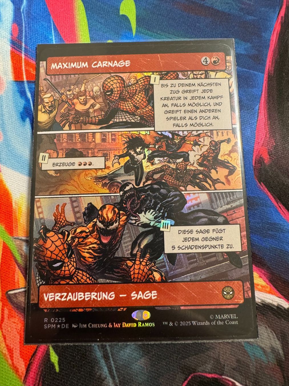 Magic The Gathering Carte collezionabili: Maximum Carnage - Foil - Marvel's Spider-Man - Magic – Nuovo (secondo la descrizione) da Bülach venduto da Pfrenzel