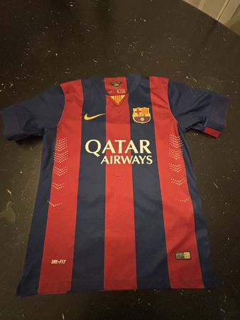 FC Barcelona Trikot Nike Messi 10 Grösse S rot blau