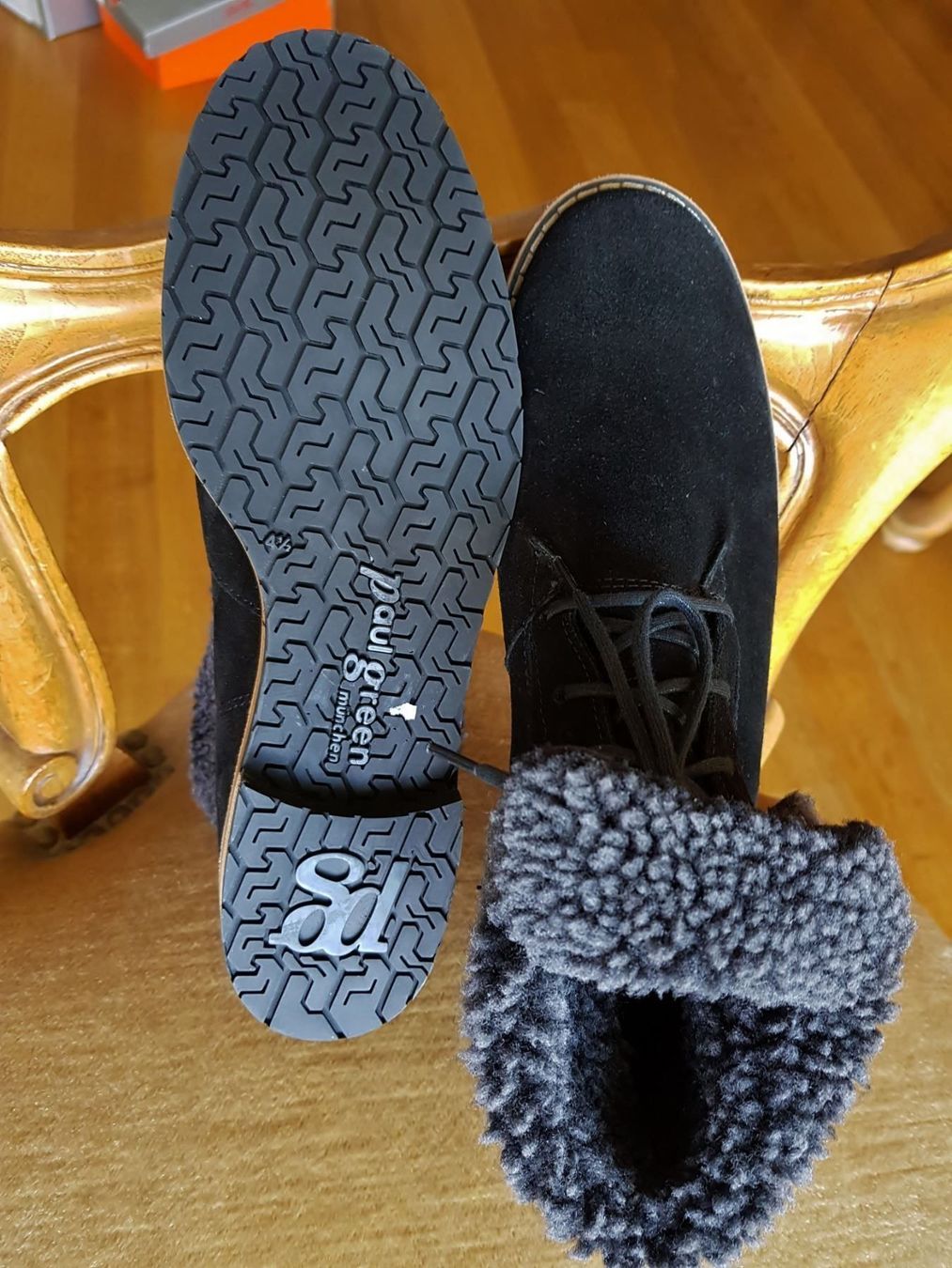 Paul Green Scarpe da donna: Paul Green Halbschuhe aus Veloursleder – Nuovo e nell'imballaggio originale da Reinach AG venduto da innamac 2