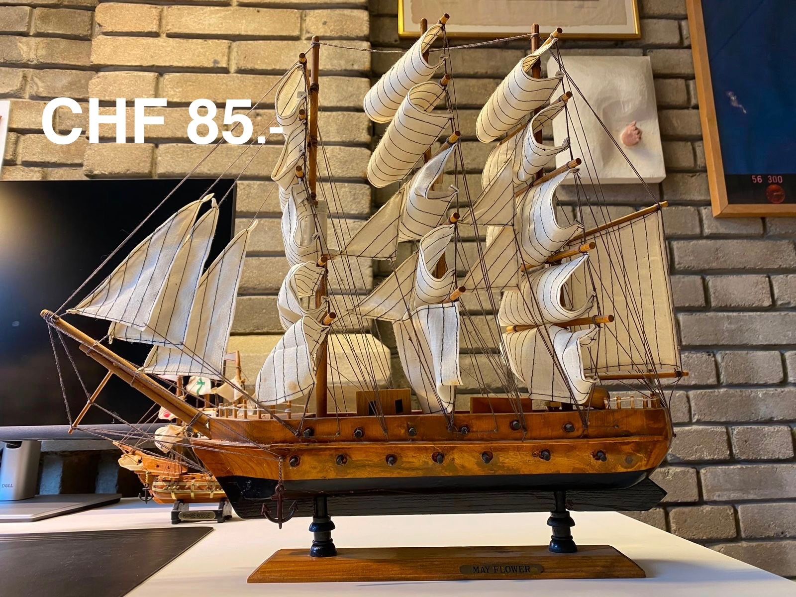 Modellbausätze & Standmodelle: 10 Dekoratives  Holz Modellschiff – Gebraucht aus Stans von pam_zw88 5