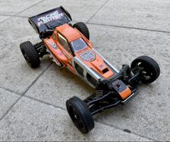 Tamiya Racing Fighter DT03 RC Car with Transmitter and Spare