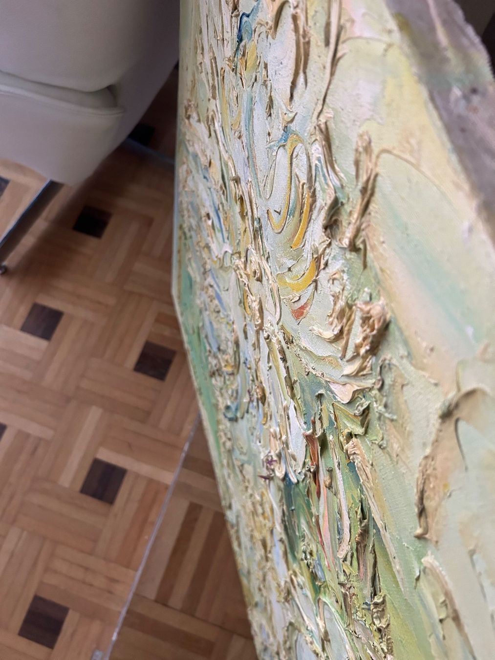 Dipinti: Gemälde Blumen – Usato da Rüschlikon venduto da Tey_sl 3