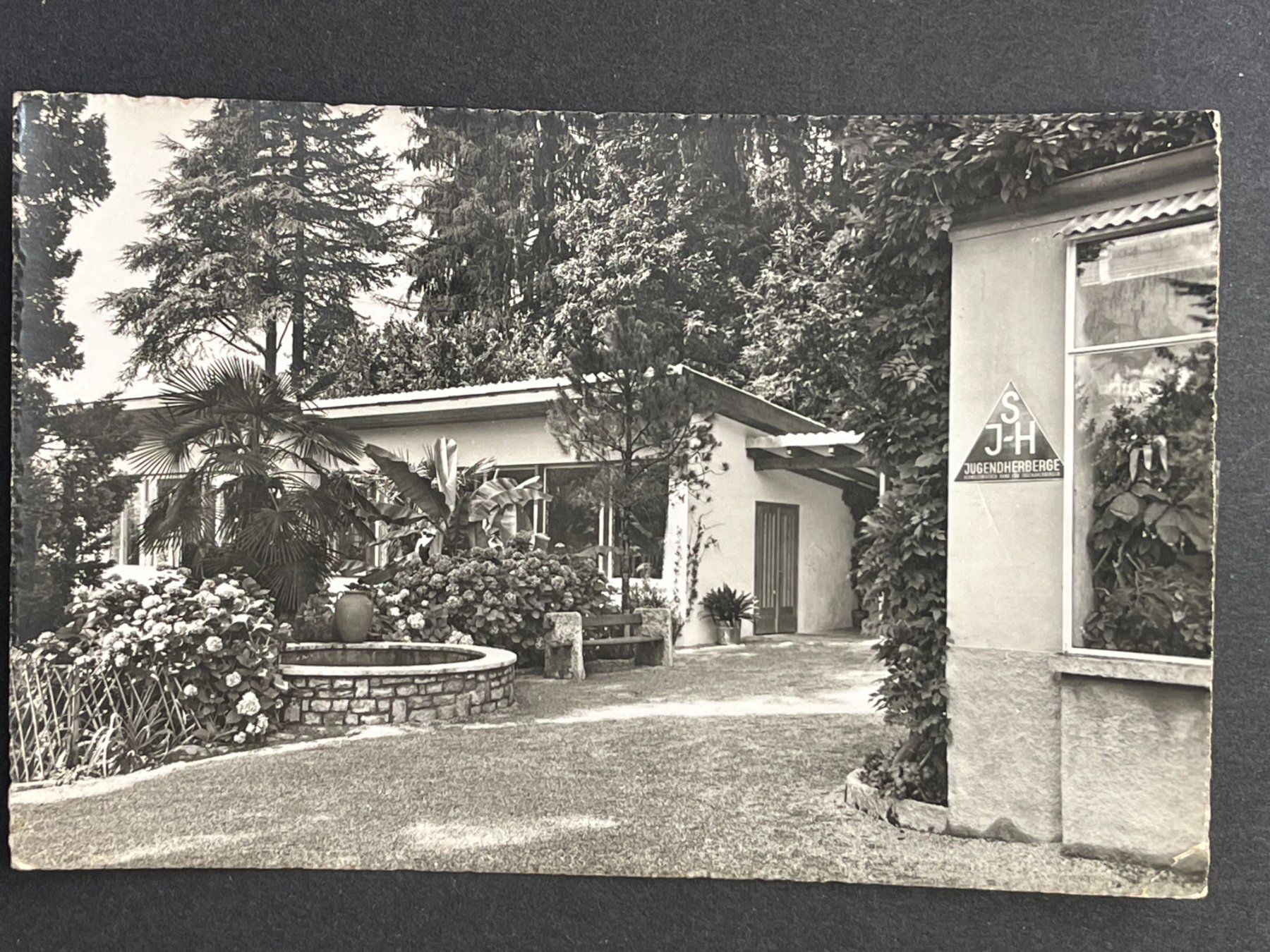 Cartoline postali: Jugendferienheim - Lugano - Crocifisso – Usato da Steg VS venduto da _vinci_